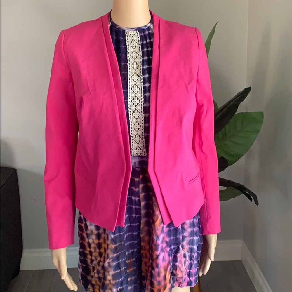 Worthington Petite 6P Pink Blazer Office Attire